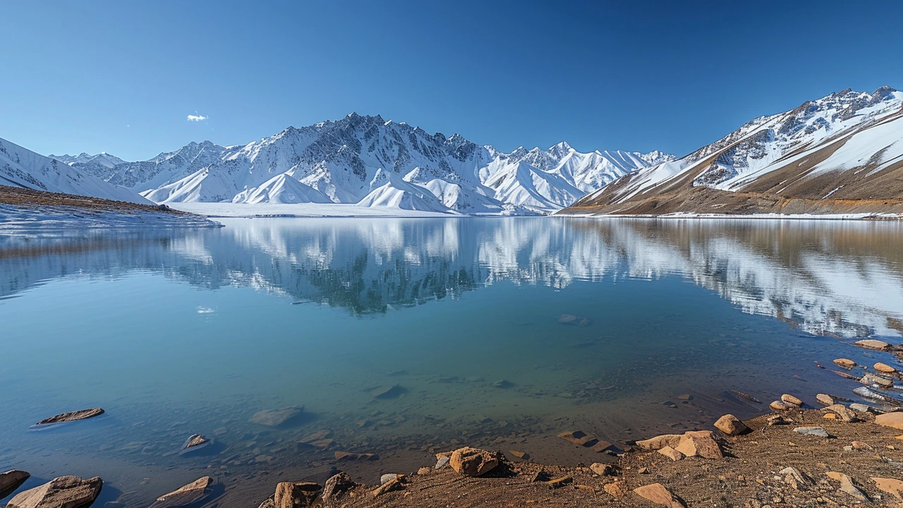 El Embalse El Yeso alcanza el 90% de su capacidad tras precipitaciones recientes, superando el promedio histórico mensual