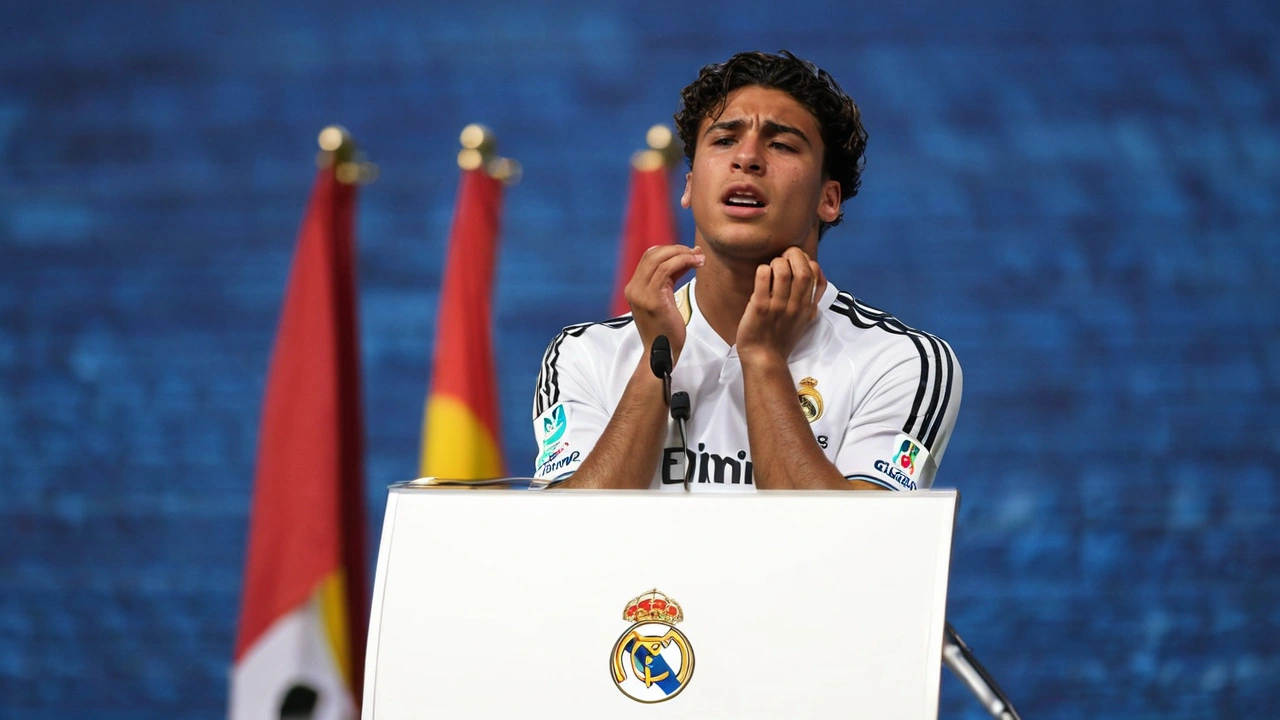 Presentación Emocional de Endrick en el Santiago Bernabéu Atrae Multitud de Aficionados