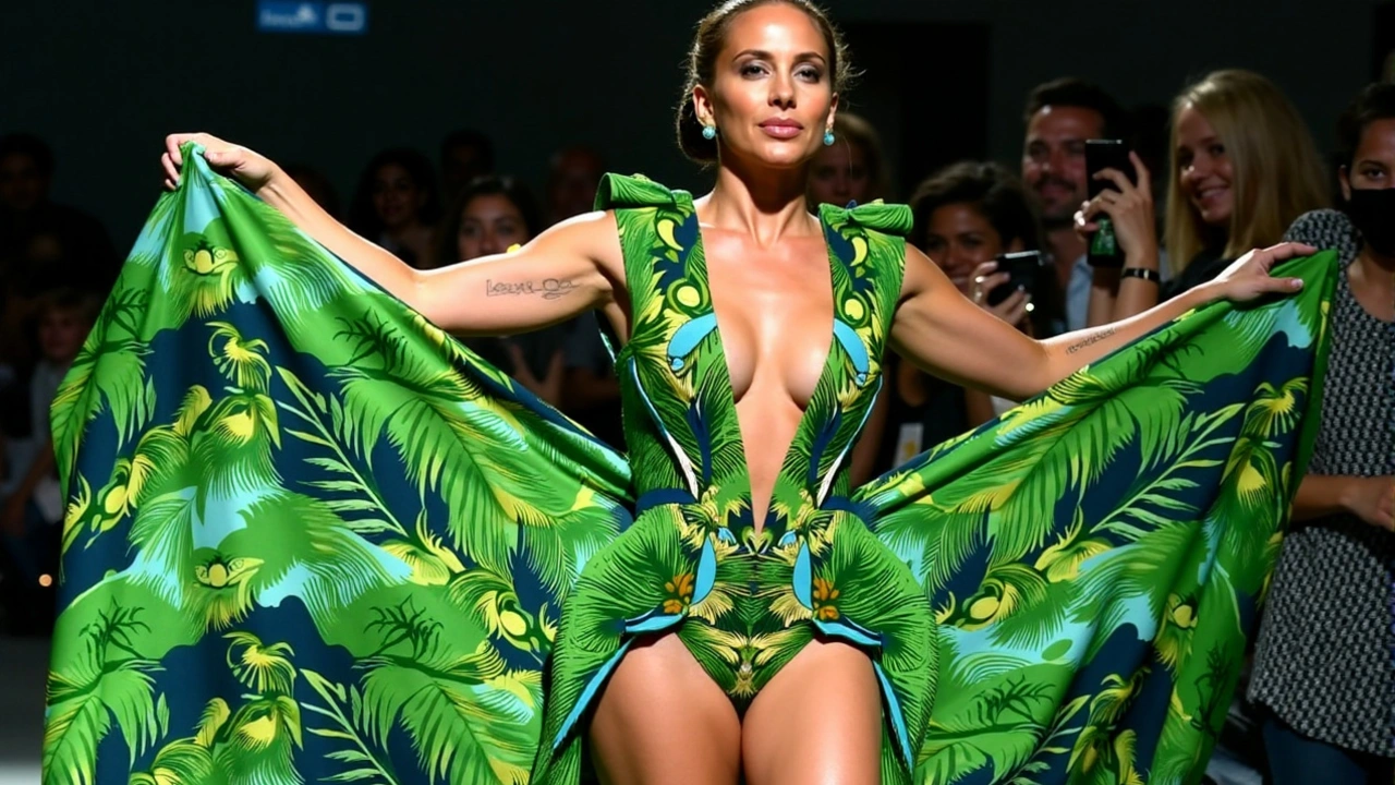 El Vestido Verde de Jennifer Lopez en los Grammy que Inspiró la Creación de Google Imágenes