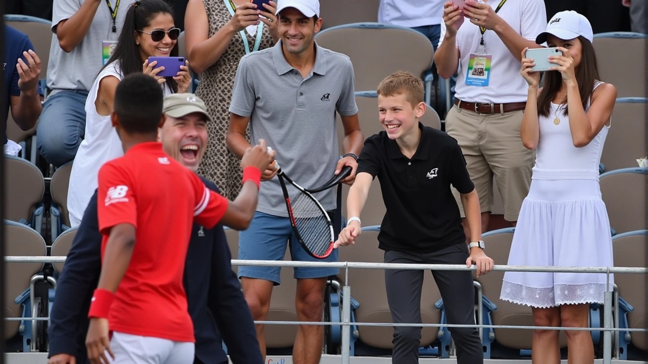 Novak Djokovic y el inolvidable gesto que alegró a un niño mexicano