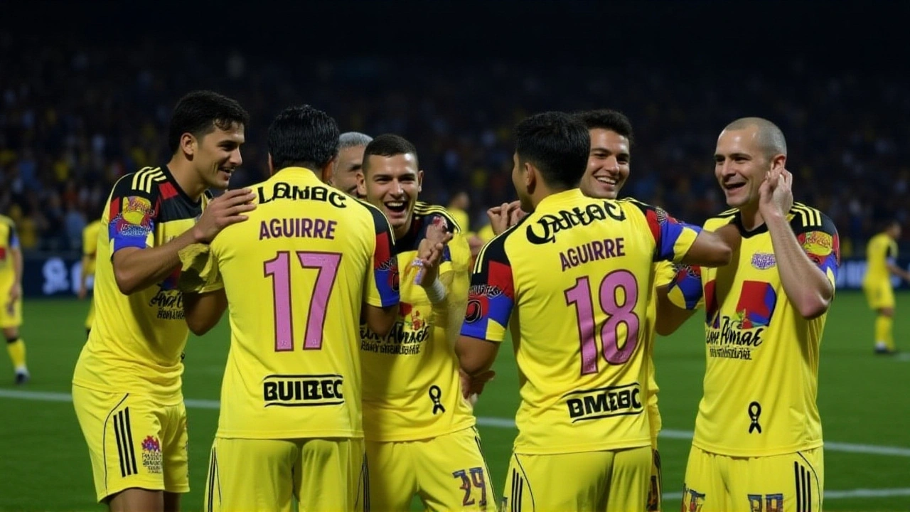 América gana 3-0 a Santos y pierde a Saint-Maximin y Zúñiga