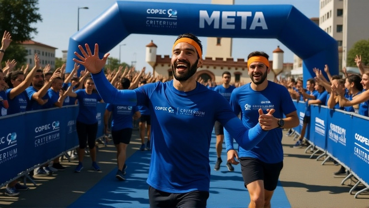 Copec inaugura Running Criterium La Vuelta 2025 en Santiago