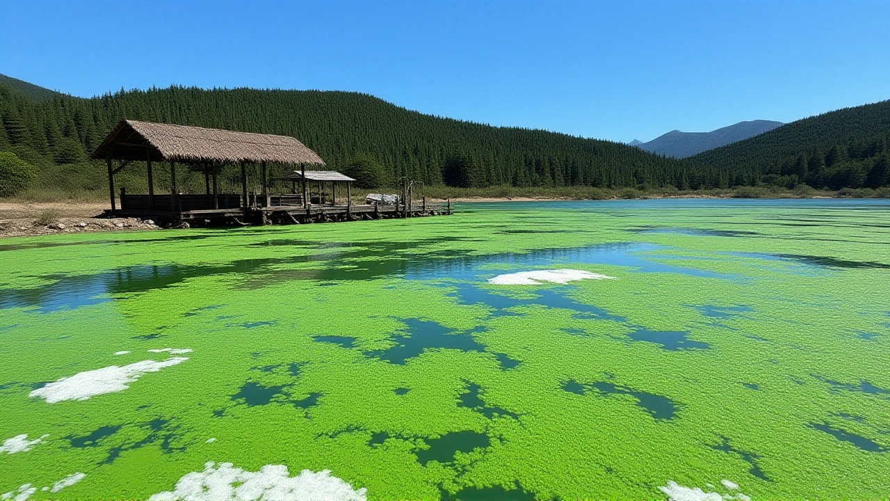 Seremi de Salud del Maule declara zona de riesgo sanitario en lago Vichuquén por cianobacterias tóxicas